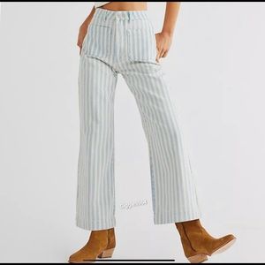 Rolla's Sailor Pants Jeans Sky Striped